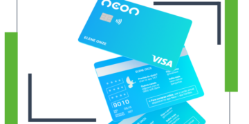 cartão Neon