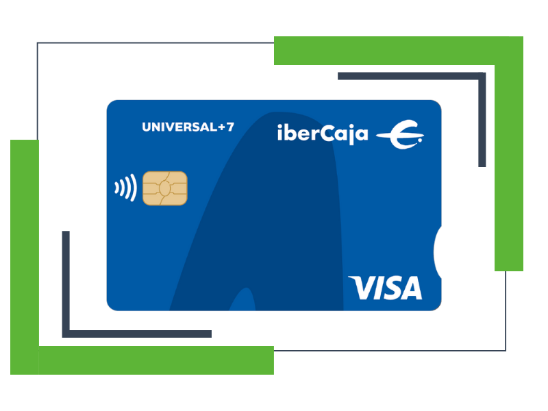 Tarjeta de crédito Universal +7 de Ibercaja