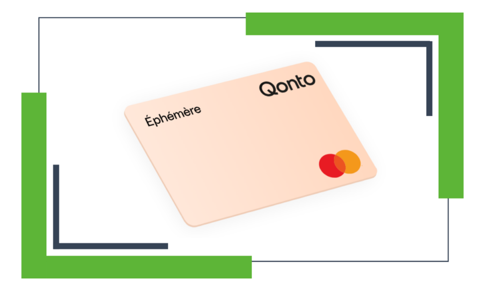 carte Éphémère Qonto